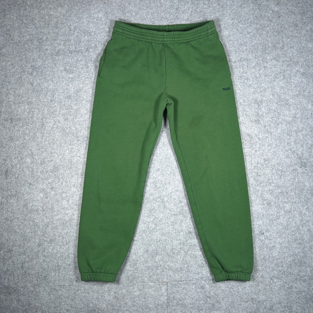 TNAโ Sweatpants Women XS Green Cozy Fleece Boyfriend Fit Joggers Loungewear